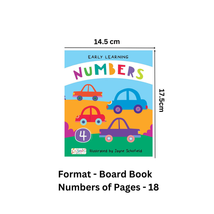 Numbers - Early Learning Padded Board Books