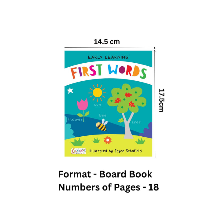 First Words - Early Learning Padded Board Books