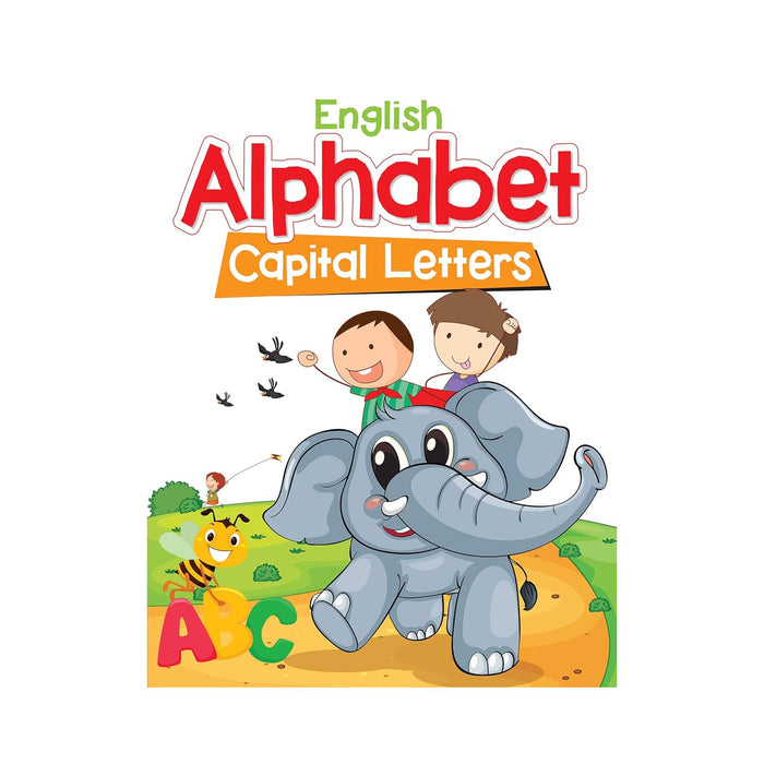 English alphabet capital letter, Early Childrens capital letter Workbook