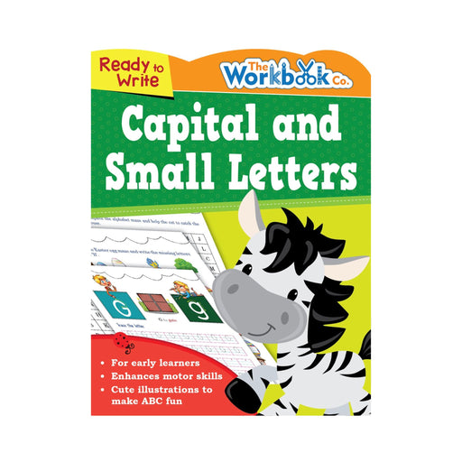 Educational Capital & Small Letters Writing Workbook, Children's Capital & Small Workbook