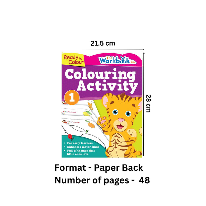 Ready to Write - Colouring Activity Book-1