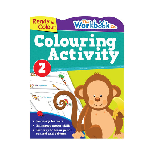 Pegasus Children's Colouring Activity Book 2, Ready to Write Colouring Workbook 2