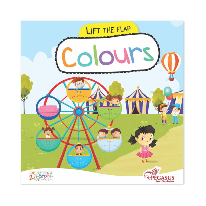 Flap colours books, Early learning flap books