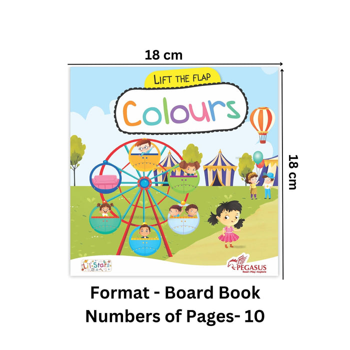 Lift The Flap Board Book – Colours