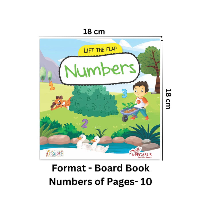 Lift The Flap Board Book – Numbers