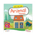 Flaps animal homes book,Early learning flap books