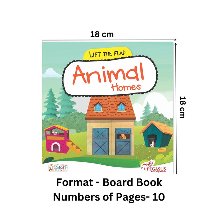 Lift The Flap Board Book – Animal Homes