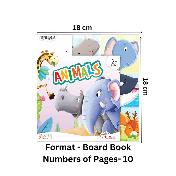 Tab Board Book - Animals