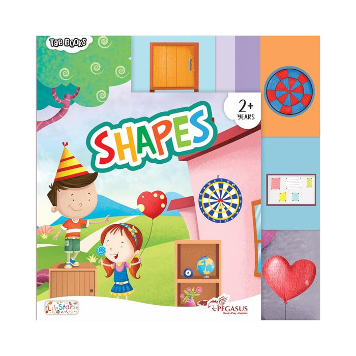 Tab Board Book - Shapes : Early Learning Board Books With Tabs