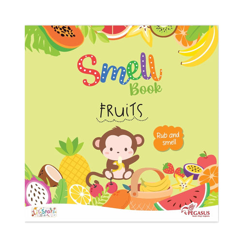 Fruits smell books, Flaps with smell books