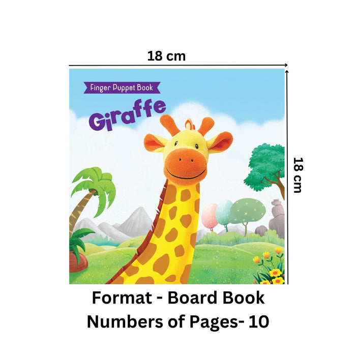 Finger Puppet Board Book - My Dear Giraffe Friend