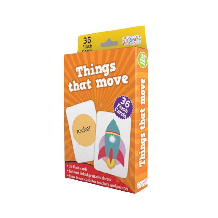 Things That Move - Flash Card