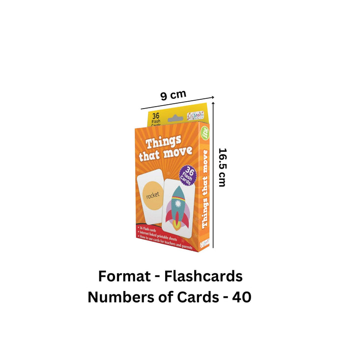 Things That Move - Flash Card