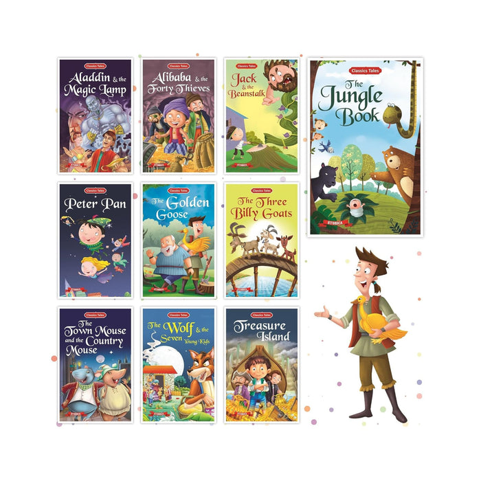 Set of 20 Classic Tales & Favourite Story Books | English Short Stories Books