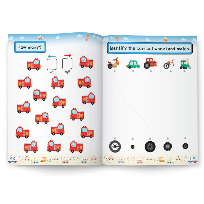 Pegasus Activity Book : Vehicles