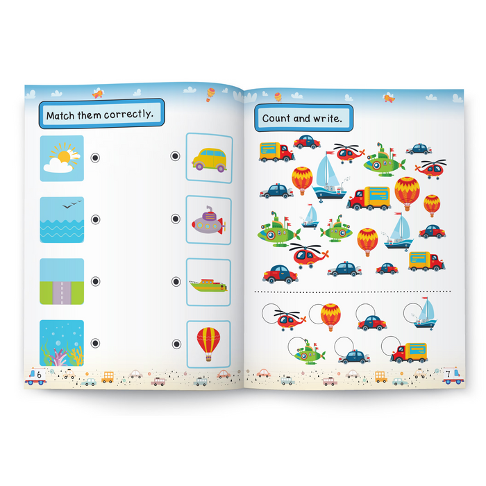 Pegasus Activity Book : Vehicles