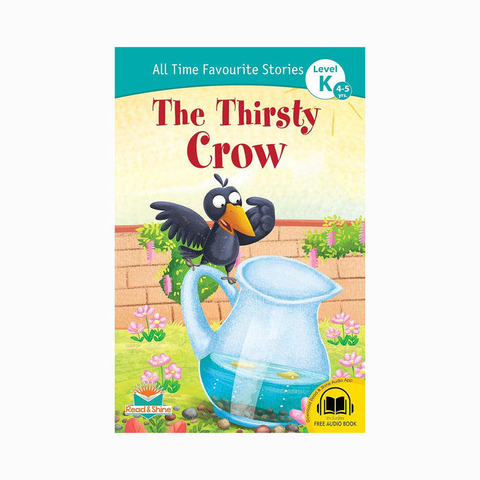  Children's Self-reading book, The Thirsty Crow storybook for young readers