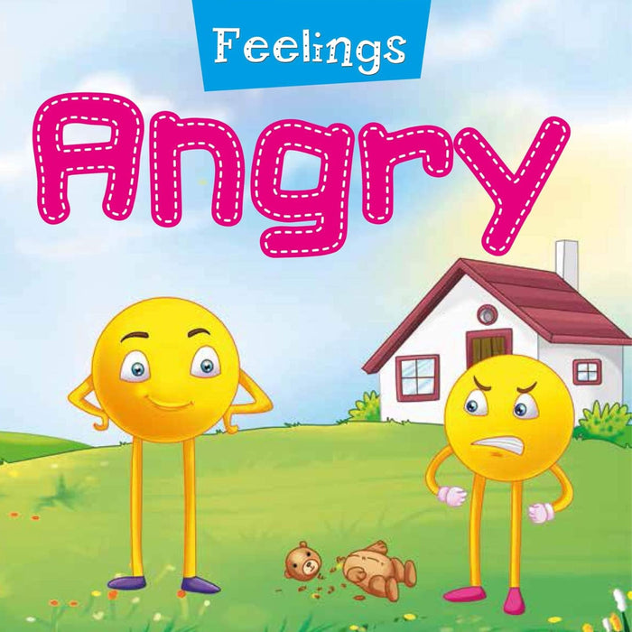 Feeling Angry Early Learning Book, Angry Feeling Children Book