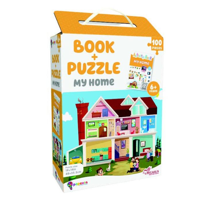 My Home - Book + 100 Piece Jigsaw Puzzle