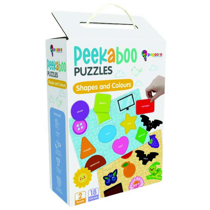 Shapes and Colours PEEKABOO PUZZLES