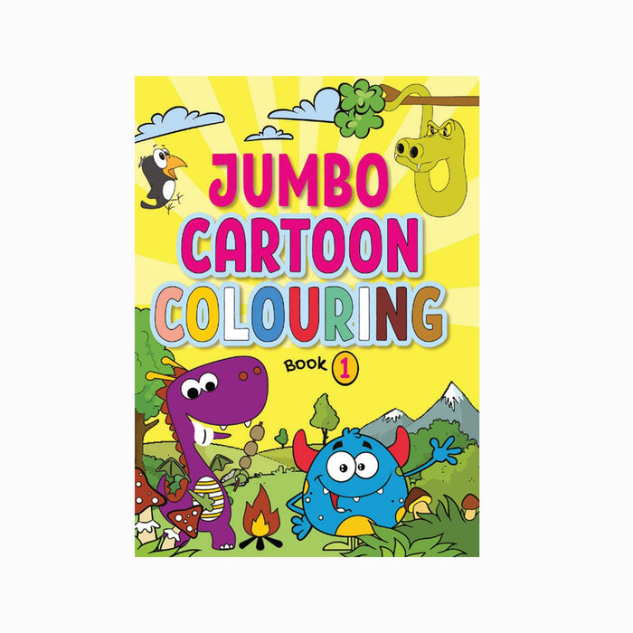 Jumbo Cartoon Colouring - 1