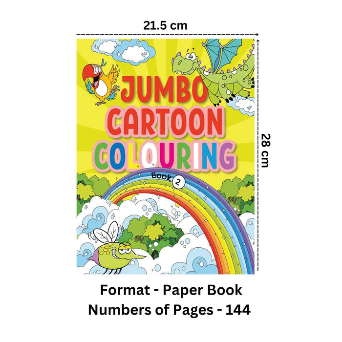 Jumbo Cartoon Colouring - 2