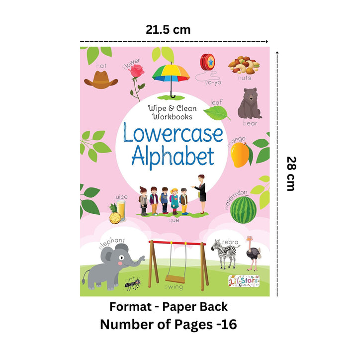 Lowercase Alphabet- Wipe & Clean Workbook