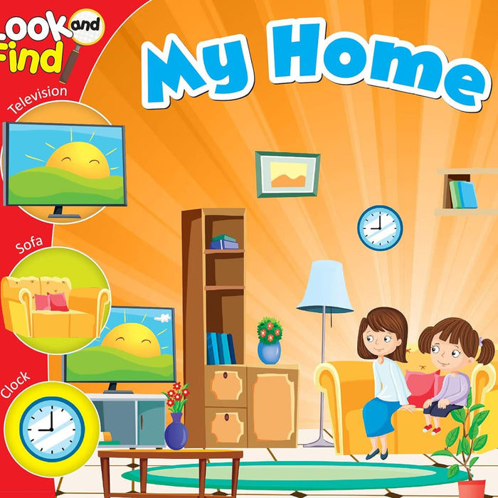Look & Find My Home, Early Learning Book of My Home