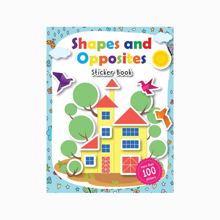 Shapes and Opposites - Sticker Book