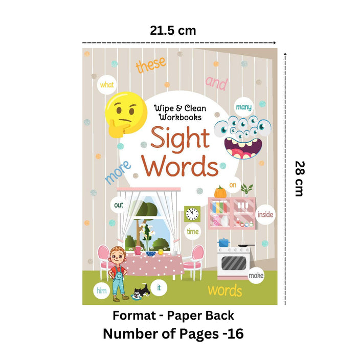 Sight Words - Wipe & Clean Workbook