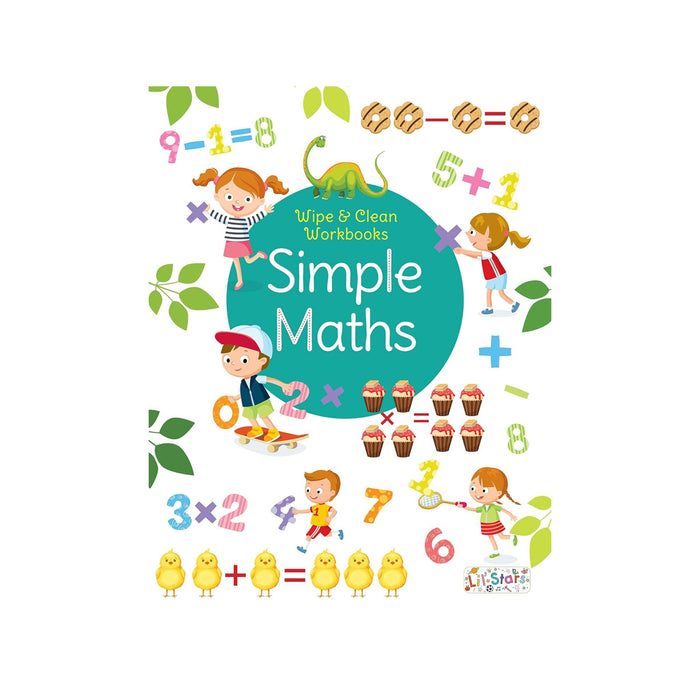 Simple Maths Early Workbook, Simple Maths Workbook For Children