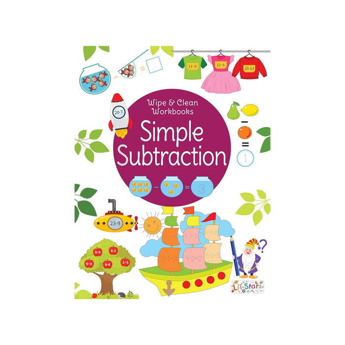 Simple Subtraction Workbook, Simple Subtraction Early Learning Workbook