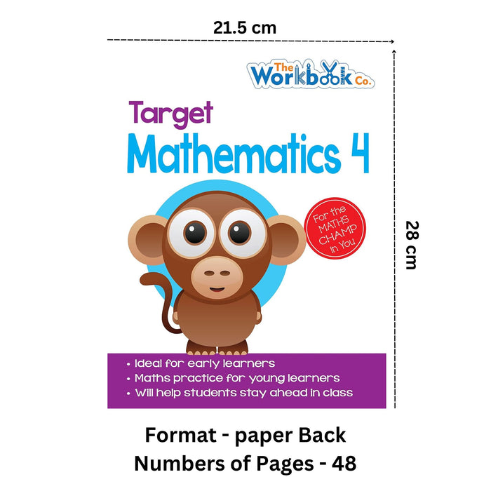 Target Mathematics -  4 - Practice book