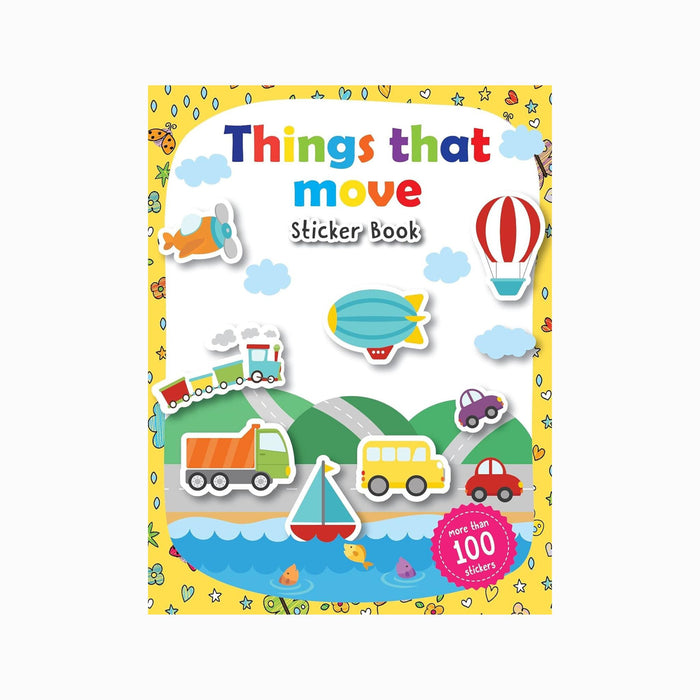 Things That Move - Sticker Fun Book
