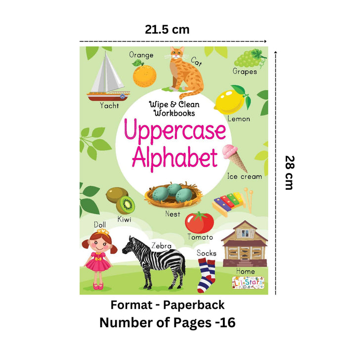 Uppercase Alphabet- Wipe & Clean Workbook