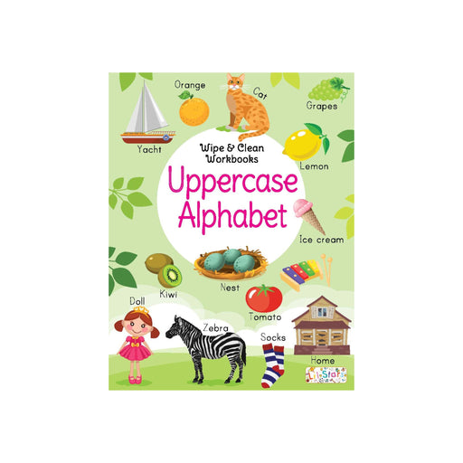 Uppercase Alphabet Early Learning Workbook, Uppercase Workbook For Children