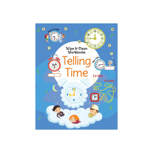 Telling Time Early Learning Workbook, Telling Time Children Workbook